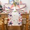 4th of July Table Runner, Star Patriotic Decorations Memorial Day Deocr for Home Indoor Outdoor Party Dinning Table Decorations 13x72 Inch